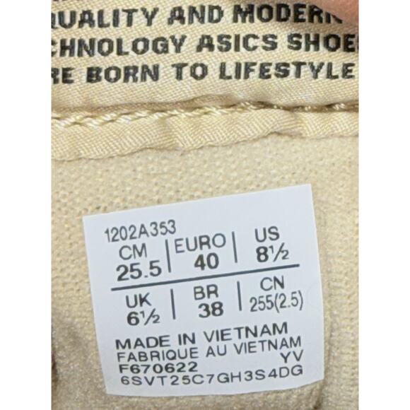 ASICS Womens Gel Lyte Classic Dune Sand Running Shoes Athletic Sneakers Size 8.5 - Picture 9 of 9